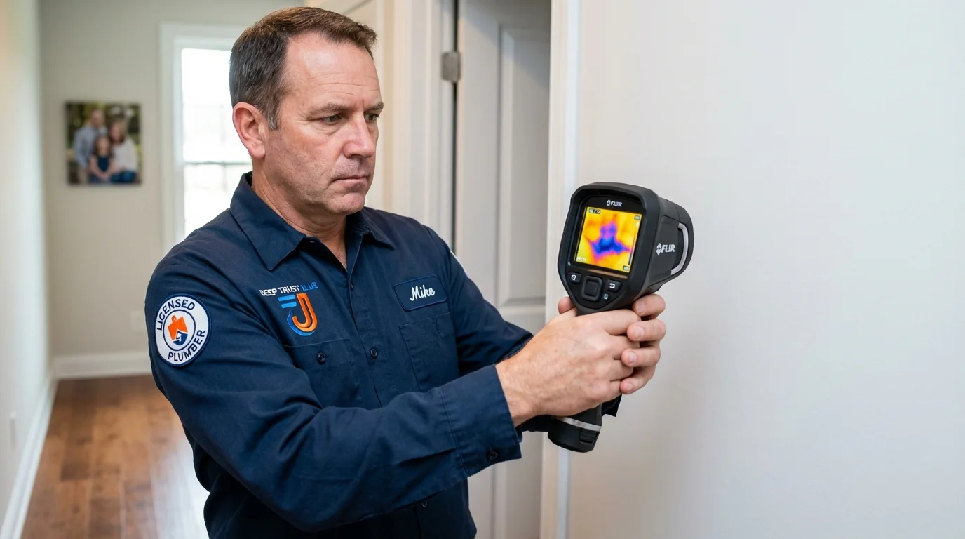 Thermal imaging leak detection by Johns Plumbing LLC in Leadville